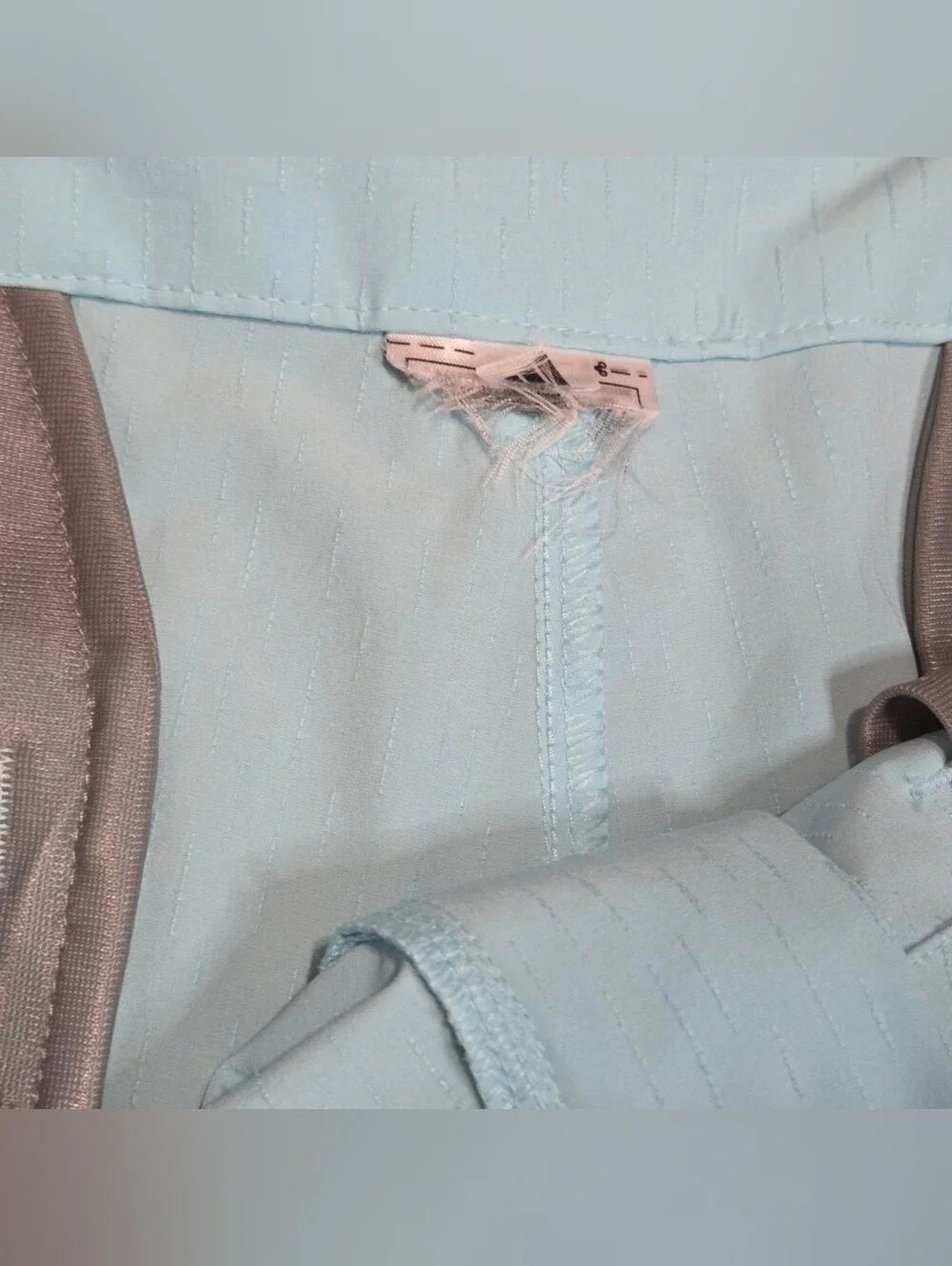 Adidas Mens Size 36 Aqua Blue Ultimate365 Textured Golf Performance Shorts